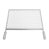 Grelha Moeda Inox 430 Para Churrasqueira 20x60