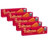 Biscoitos Tostines Caramelizado Kit 5 Pacotes De 150g