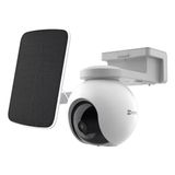 Camera Panoramica 2k 4g Cs-eb8 + Painel Solar Ezviz