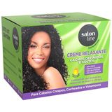 Alisante/relaxante Em Creme Salon Line Cachos Definidos E Soltos Coco/avelã 200g