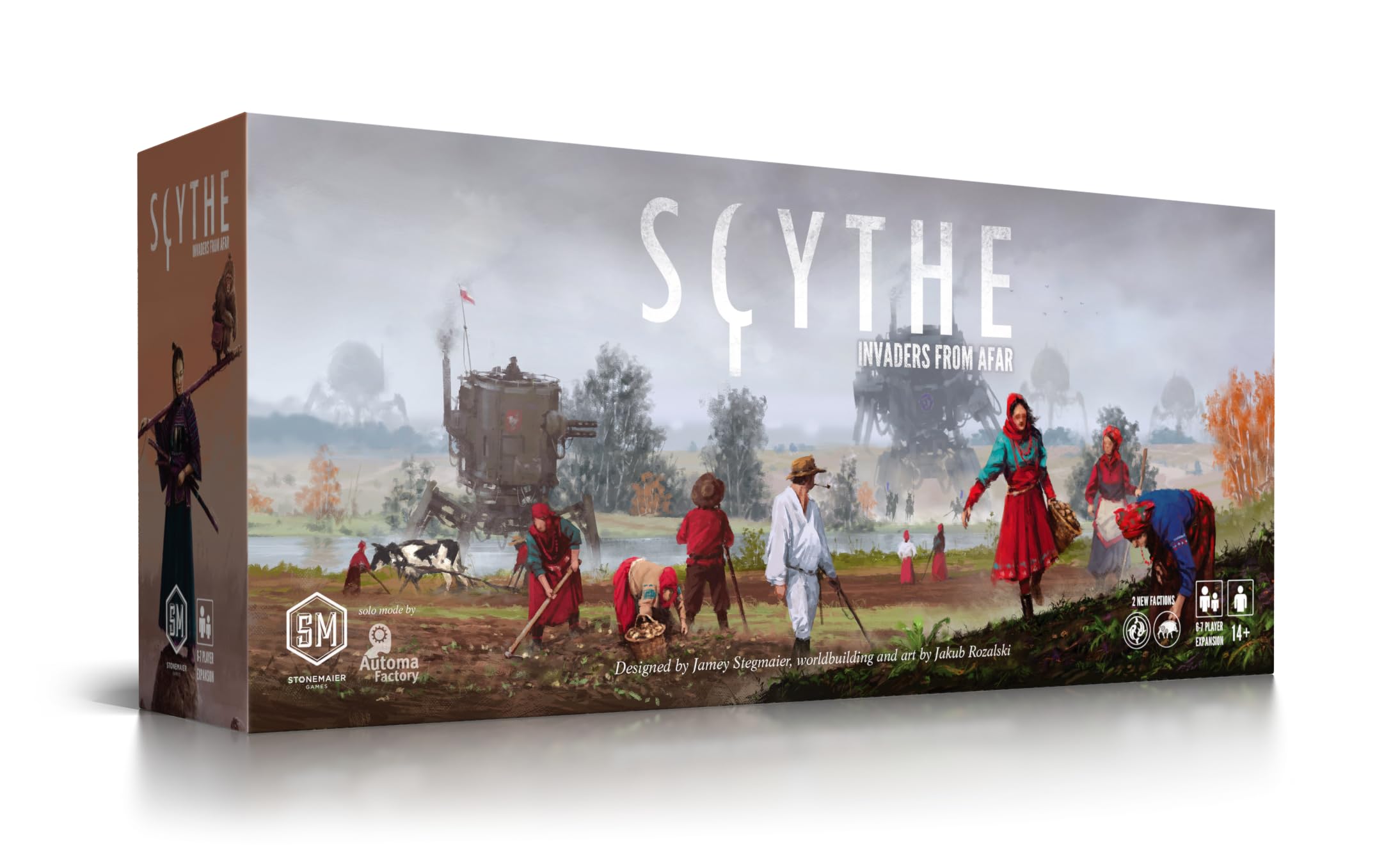 Jogo De Tabuleiro Stonemaier Games Scythe Invaders From Afar