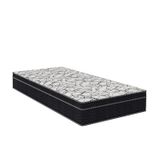 Colchão Solteiro Ortop D45 88x188x28cm Airtech 1.5.0 Ortobom Grafite/branco