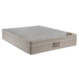 Colchão Queen Airtech Spring Molas Ensacadas Ortobom 158x198x25cm Branco/bege