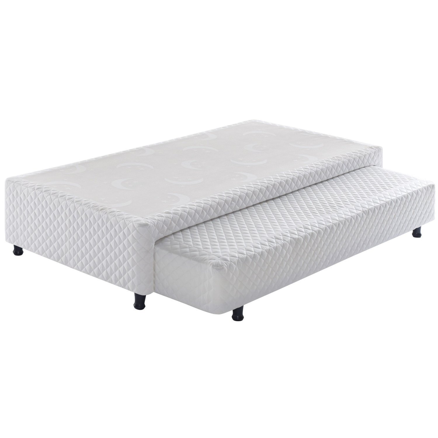Base Box Solteiro Auxiliar Somiê Ecoflex Branco