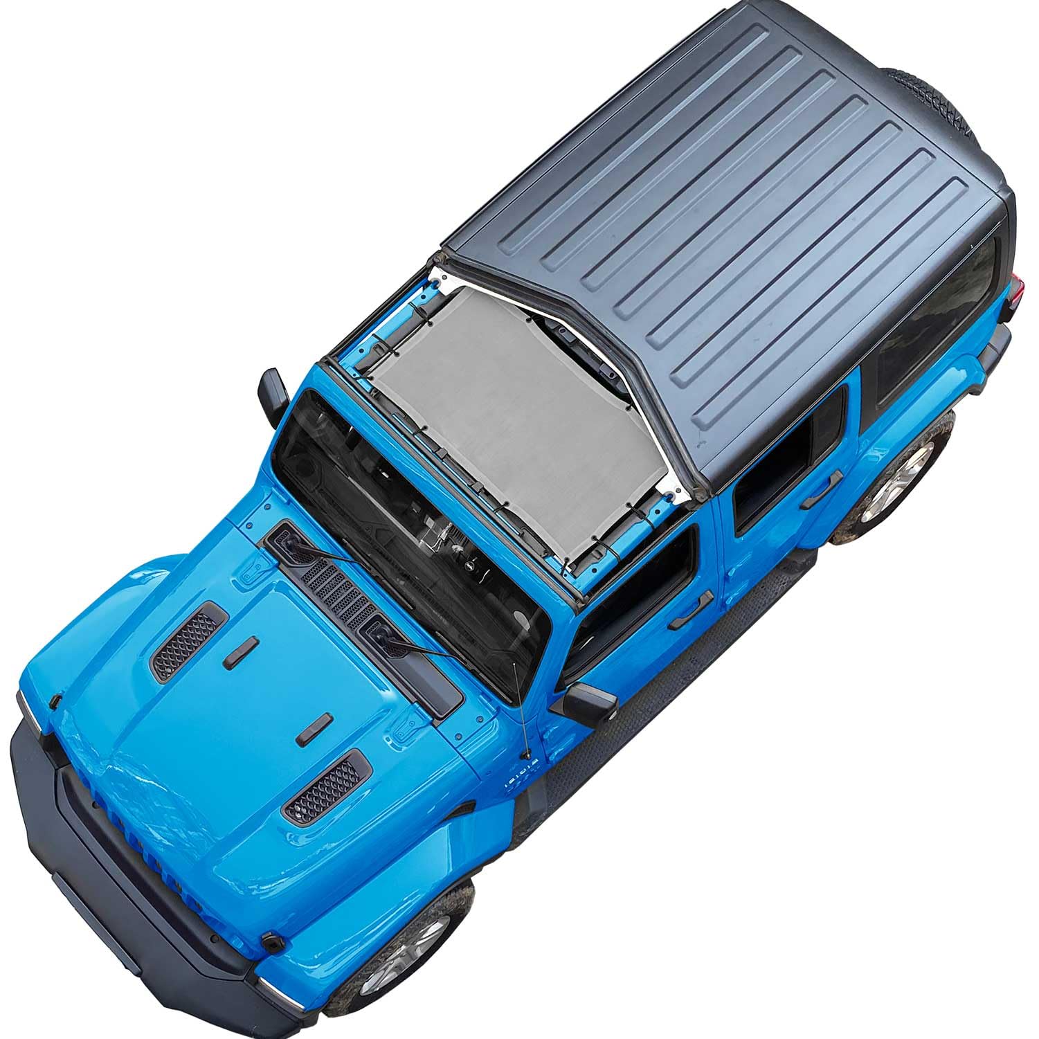 Sun Shade Roof Coverspec Jt Jl Top Para Jeep Wrangler 2018-2023