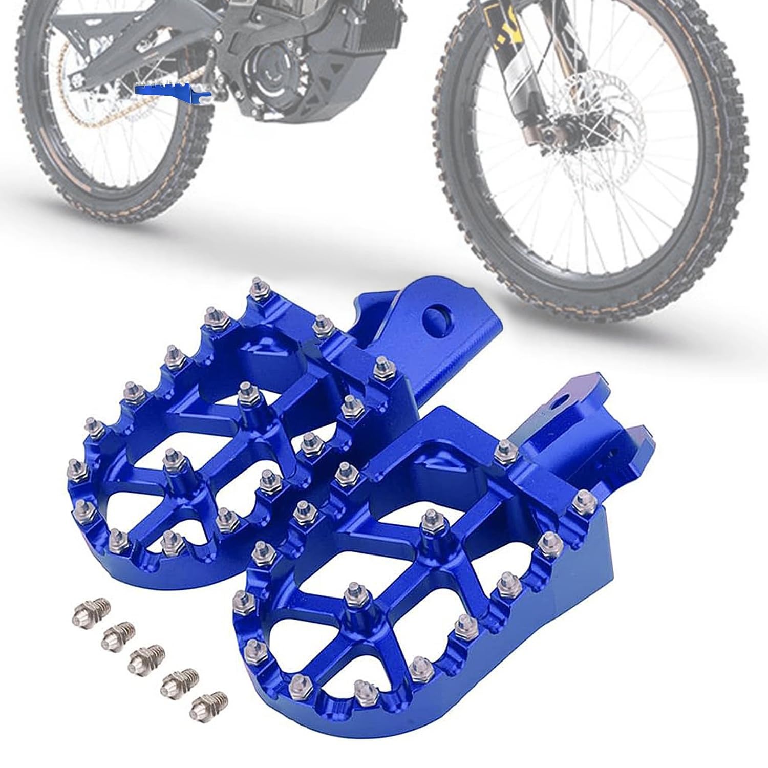 Pegadas De Motocicleta Iuvwisn Pinos De Pé Mais Largos Para Surron Sur Ron