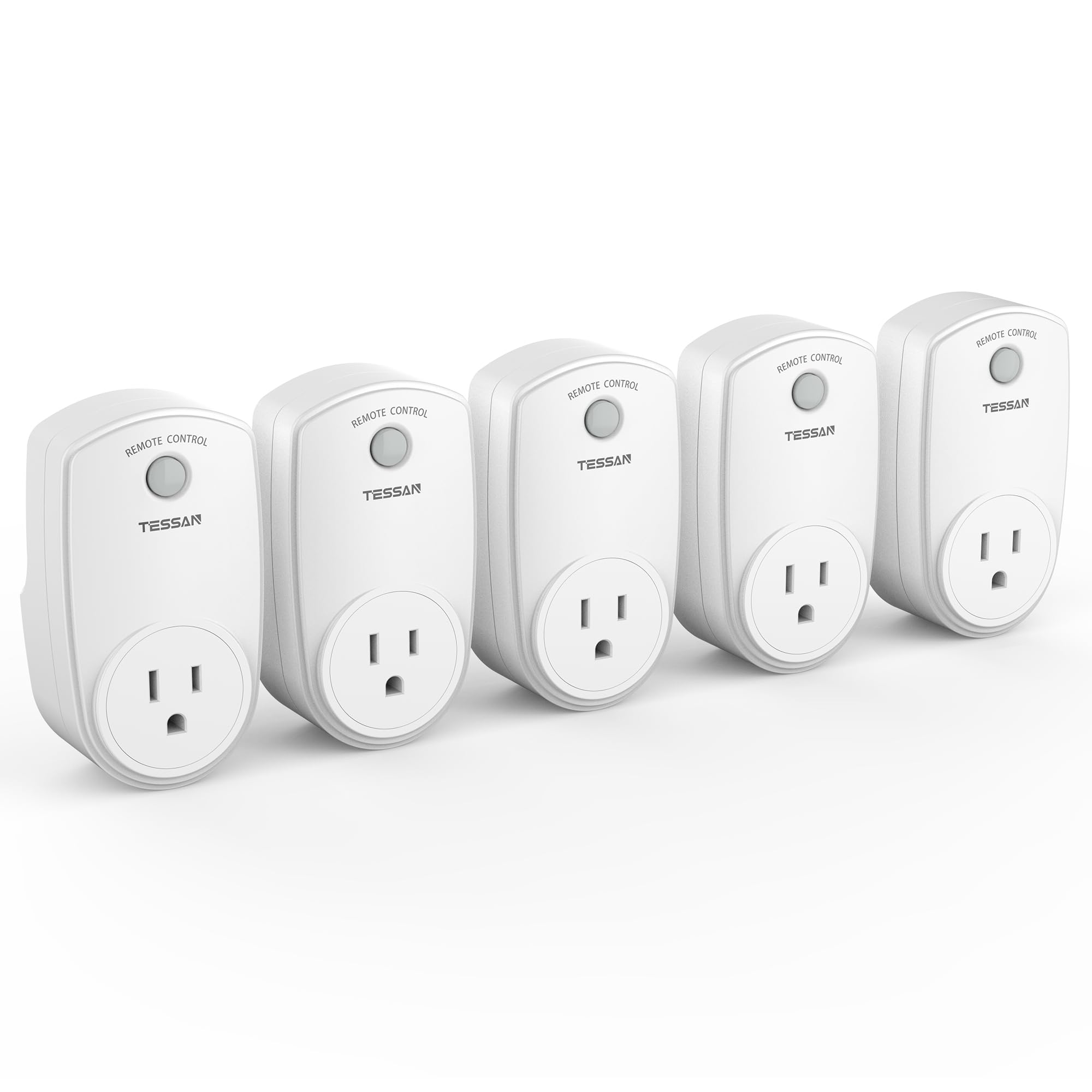 Tomada De Controle Remoto Tessan Wireless Electrical, Pacote Com 5