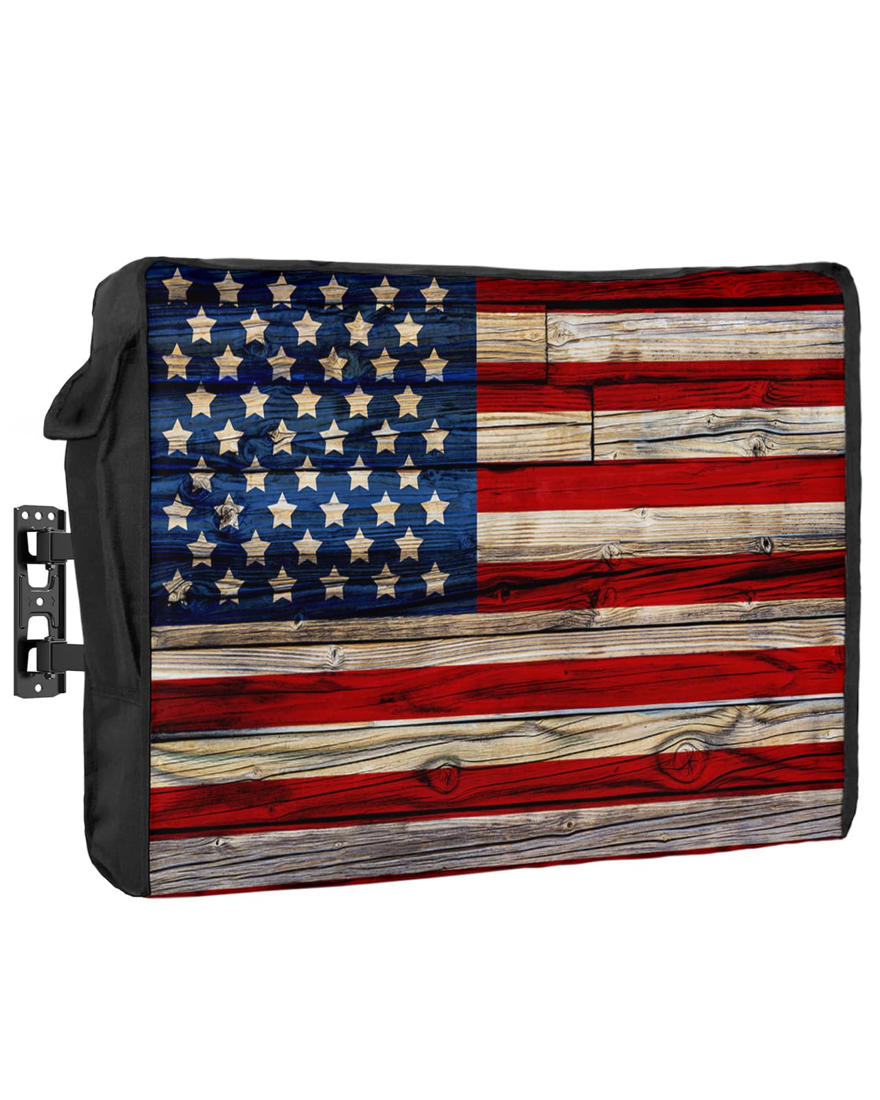 Capa De Tv Externa Decorlovee American Flag 36-39 Polegadas