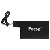 Almofada De Aquecimento De Bateria Facon Silicone 21,6x14cm 120v 60w Cinza