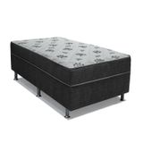 Cama Conjugada Solteiro Dream Spring Ortobom 88x188x43cm Cinza