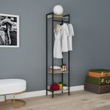 Estante Closet Arara 187x45cm 3 Prateleiras Active Yescasa Carvalho