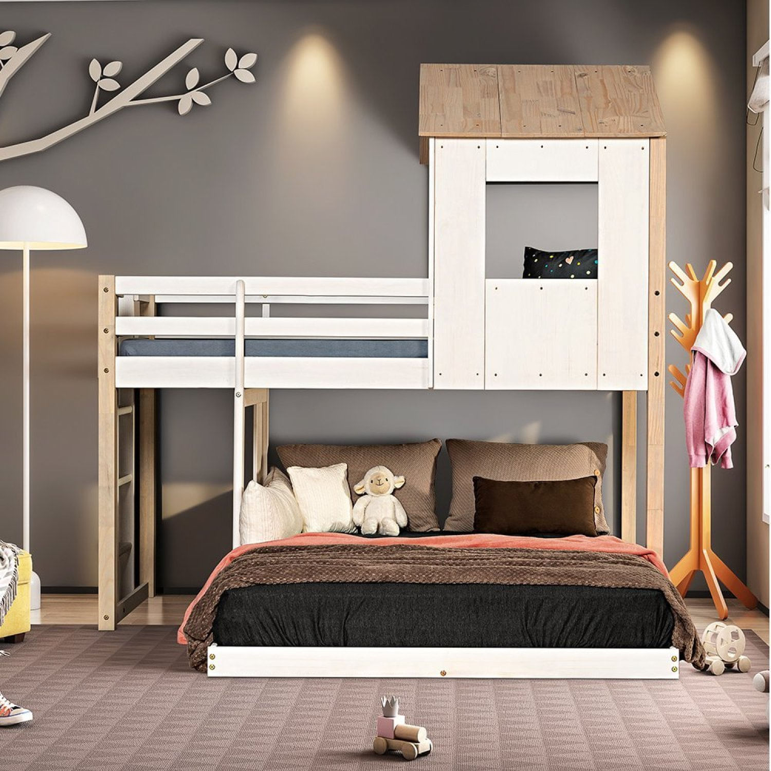 Beliche Casal Montessoriano Family Casatema Natural/branco