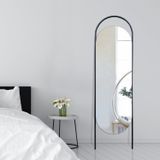 Espelho Decorativo De Chão Portal Fit 150x43cm Oblongo In House Decor