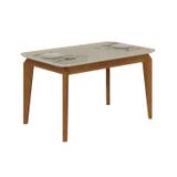 Mesa De Jantar Quadrada Tampo Em Mdf Brenda Freijó/off