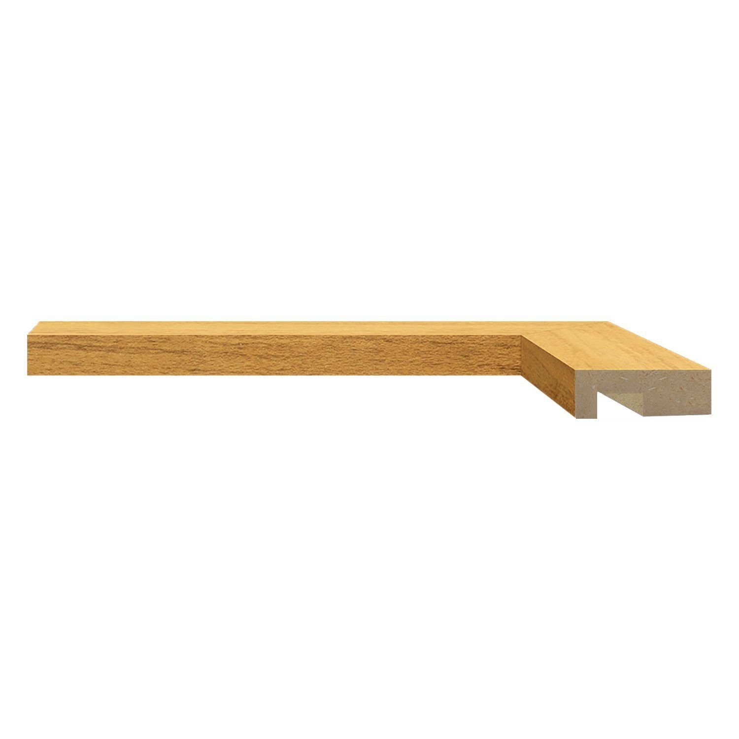 Arremate Para Painel Ripado 240cm X 5cm X 15mm Moldufama Turim