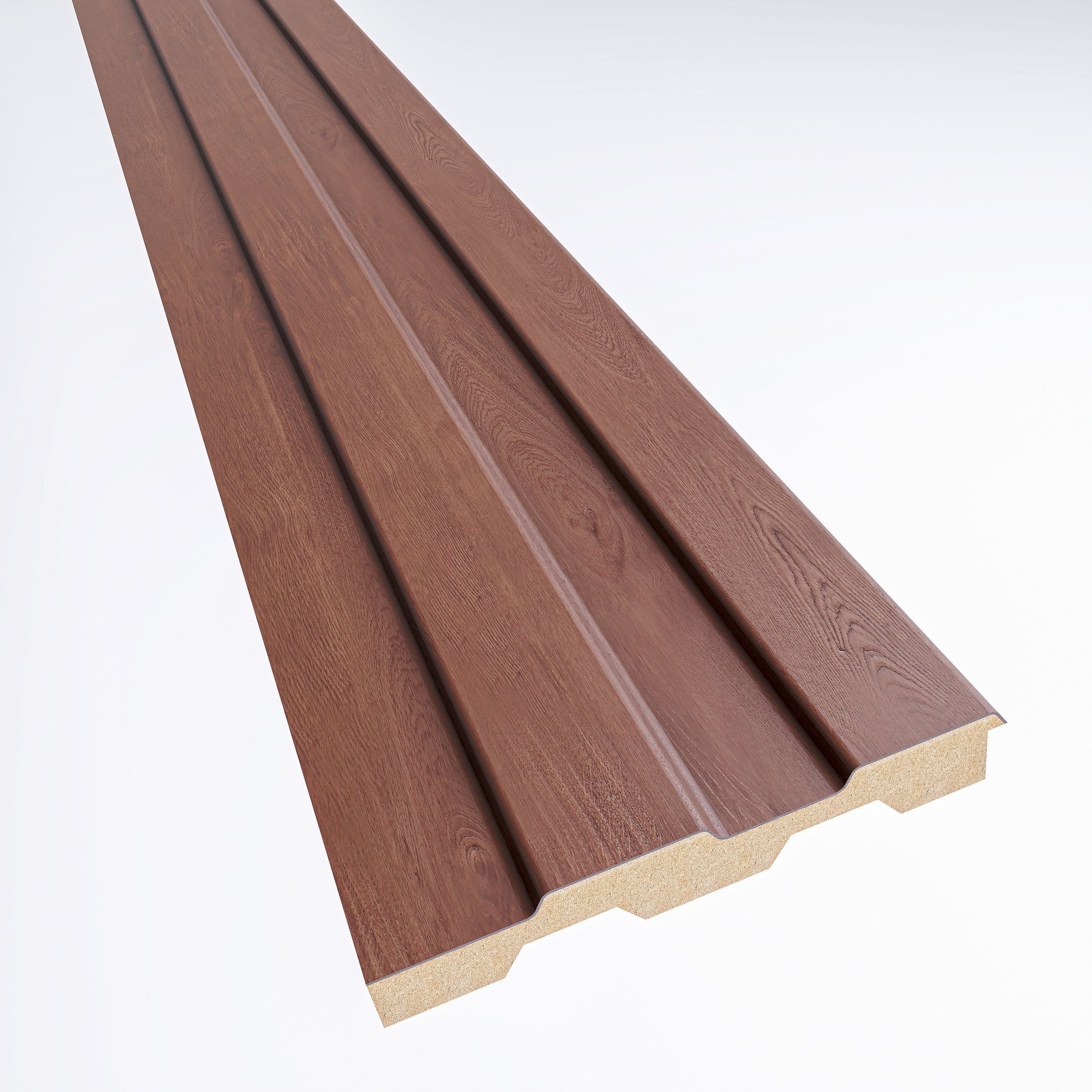Painel Ripado 270cm X 10,5cmx 15mm Moldufama Imbuia