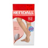 Meia Panturrilha (3/4) Kendall Feminina Média Compressão (18-21mmhg) Ponteira Fechada Tamanho G Cor Mel