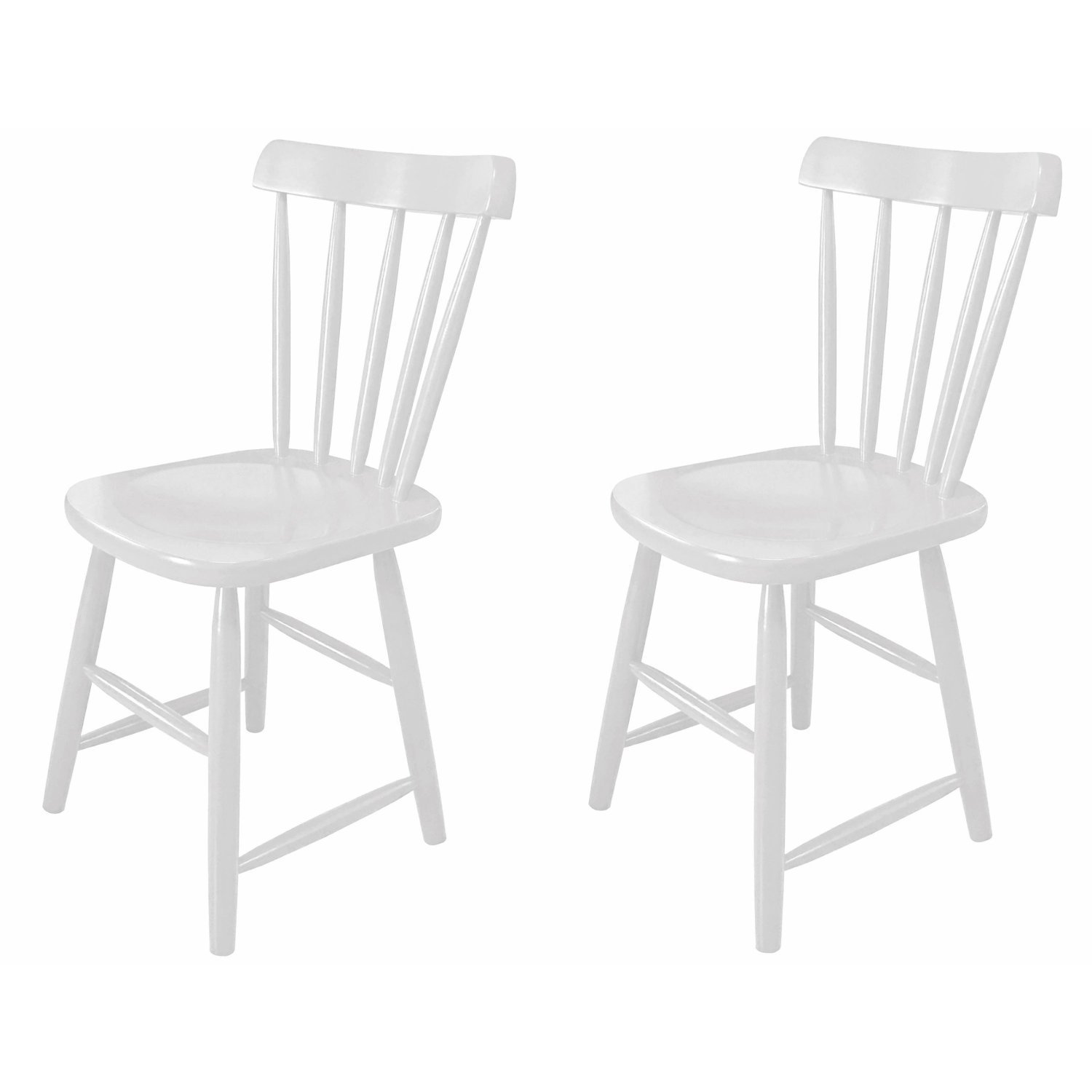 Kit 2 Cadeiras Espanha Deiss Branco