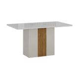 Mesa Retangular 4 Lugares Doha Off/decor/off