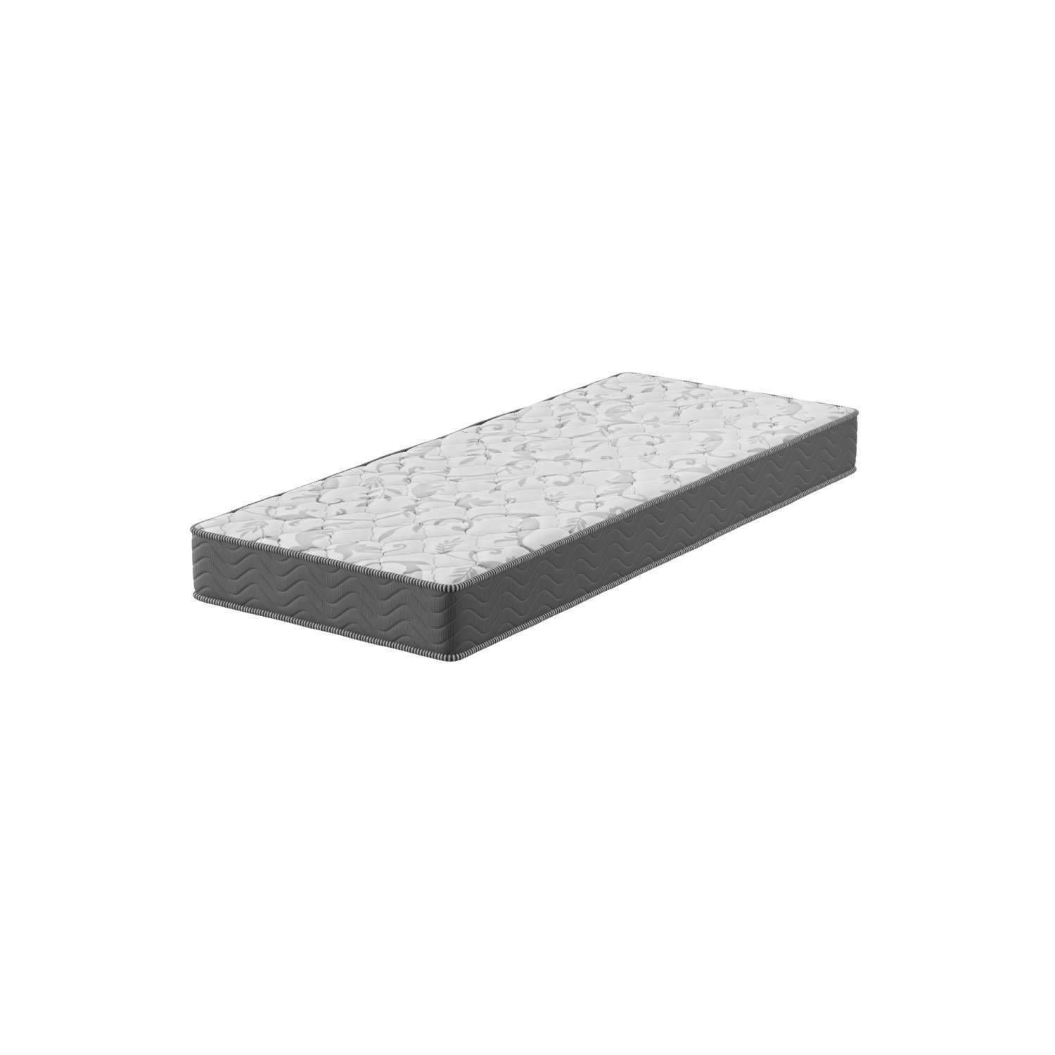 Colchão Solteiro Montreal D33 78x188x17 Grafite