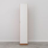 Guarda Roupa 1 Porta 4 Gavetas 1 Cabideiro Hera Cabecasa Madeiramadeira Louro/branco Geada/cinza