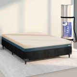 Colchão Casal Ortobom Bed In Box Self 138x188x17 Azul/branco