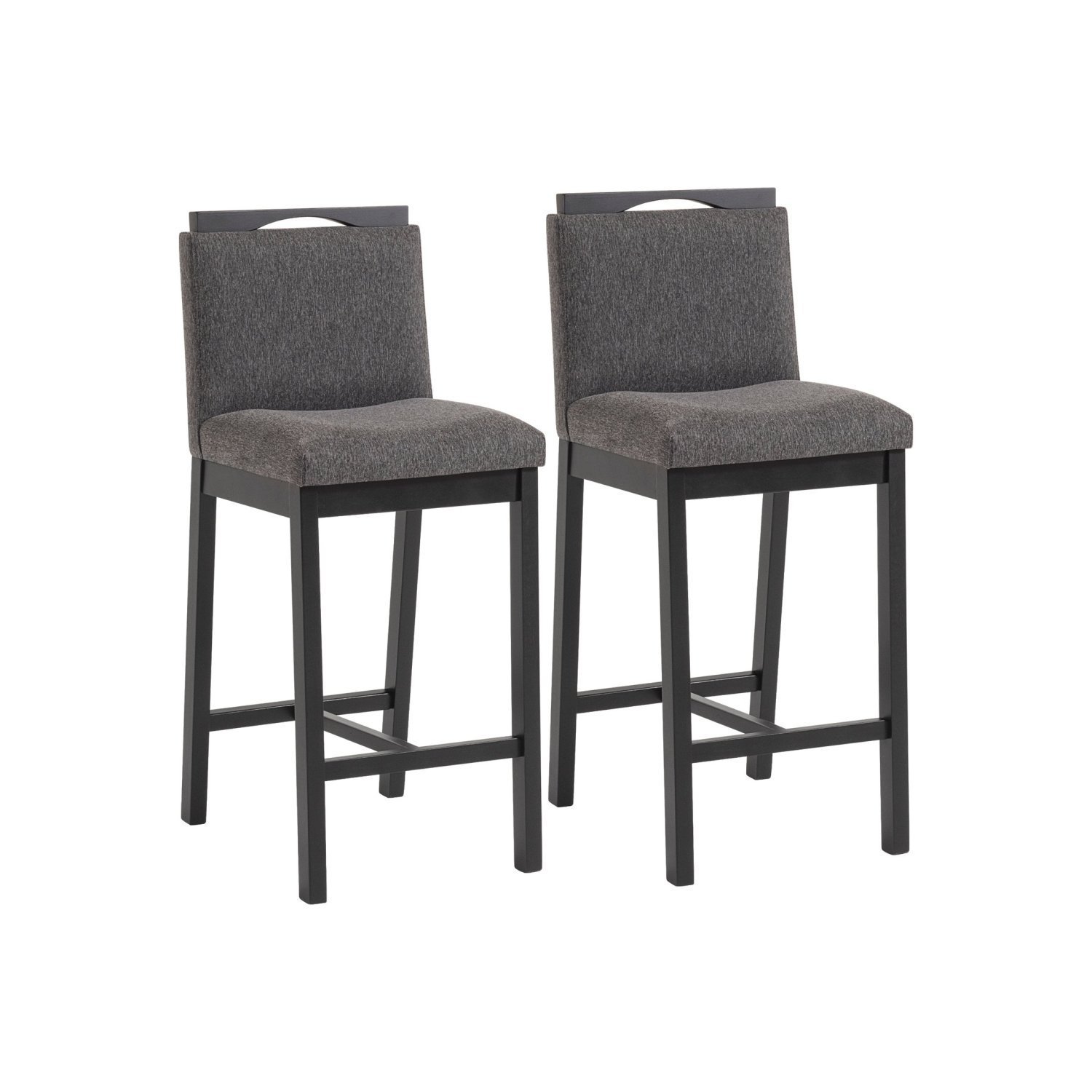 Conjunto 2 Banquetas Madeira Maciça Dani