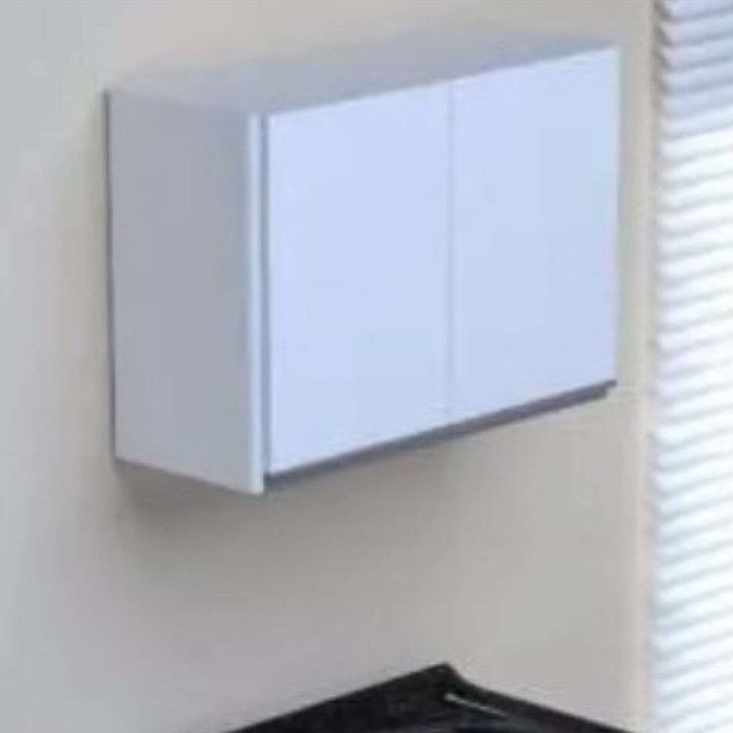 Armário Aéreo Multiuso 2 Portas 56,5cm Aj Rorato Branco