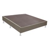 Base Box Casal Sommier Corino Viúva 128x188x23 Ortobom Creme