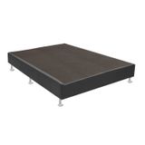 Base Box Solteiro Sommier Corino Viúva 128x188x30 Ortobom Cinza