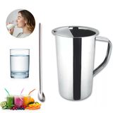 Jarra Para Água Inox 1,8l Com Colher Bailarina