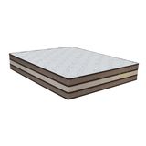 Colchão King Orthoflex Seleto Size Molas Pocket Ensacadas 32x193x203cm Marrom/bege