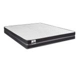 Colchão King Inducol Size Mola Superlastic Bogotá 22x193x203cm Preto/branco