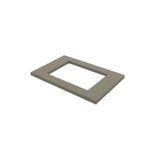 Tampo De Balcão Para Cooktop 100% Mdf Aurora Espresso Móveis Duna