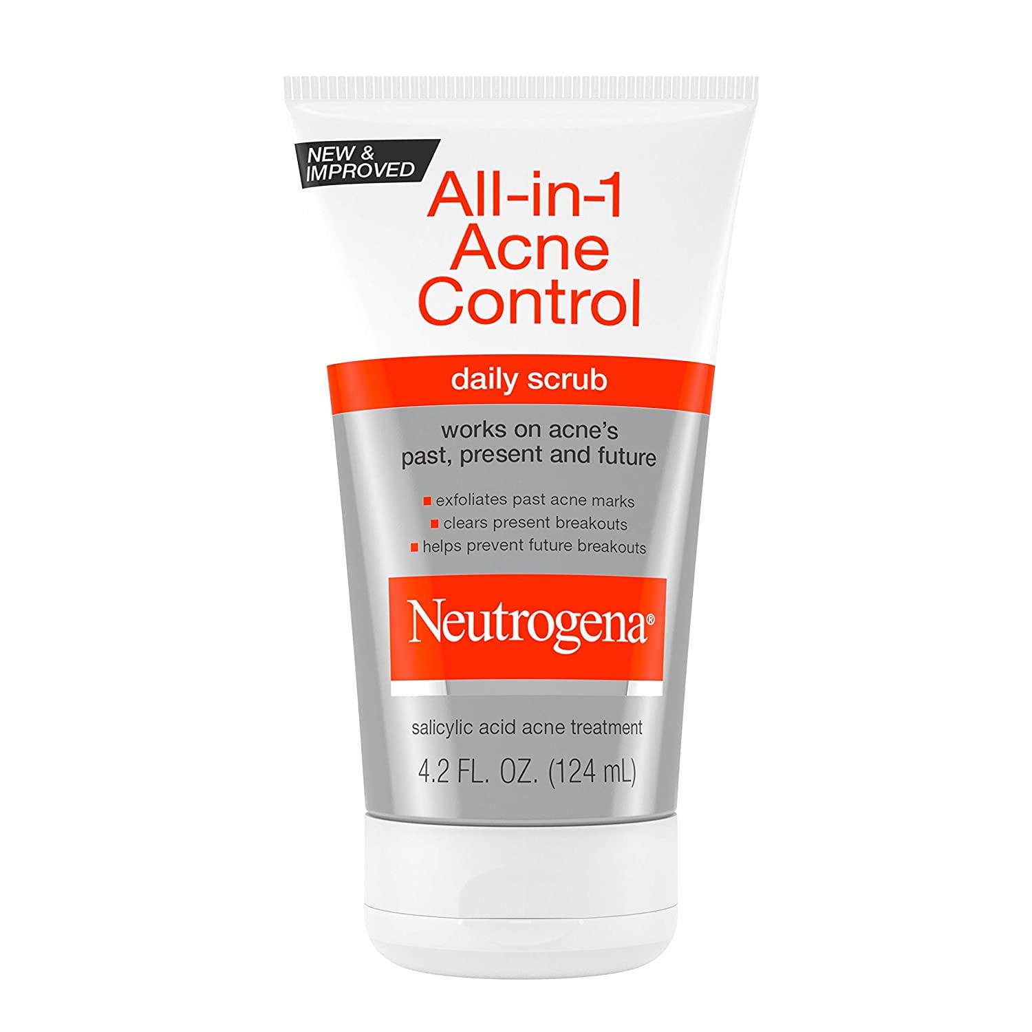 Esfoliante Facial Neutrogena All-in-1 Acne Control Com Ácido Salicílico