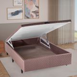 Base Box Baú Casal 138x188x35cm Merida Cobalt