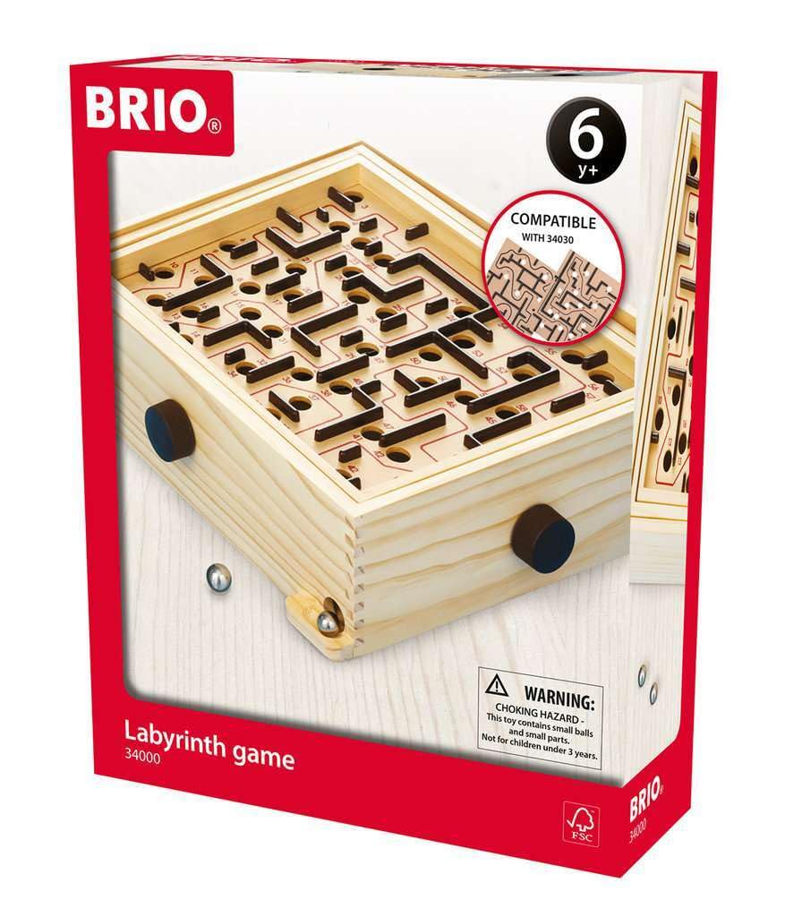 Labyrinth Game Brio 34000 Labirinto Clássico Que Desafia A Mente