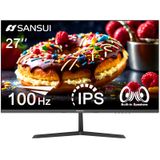 Monitor De Computador Sansui Ips De 27 Polegadas 100hz 1080p Hdmi/vga