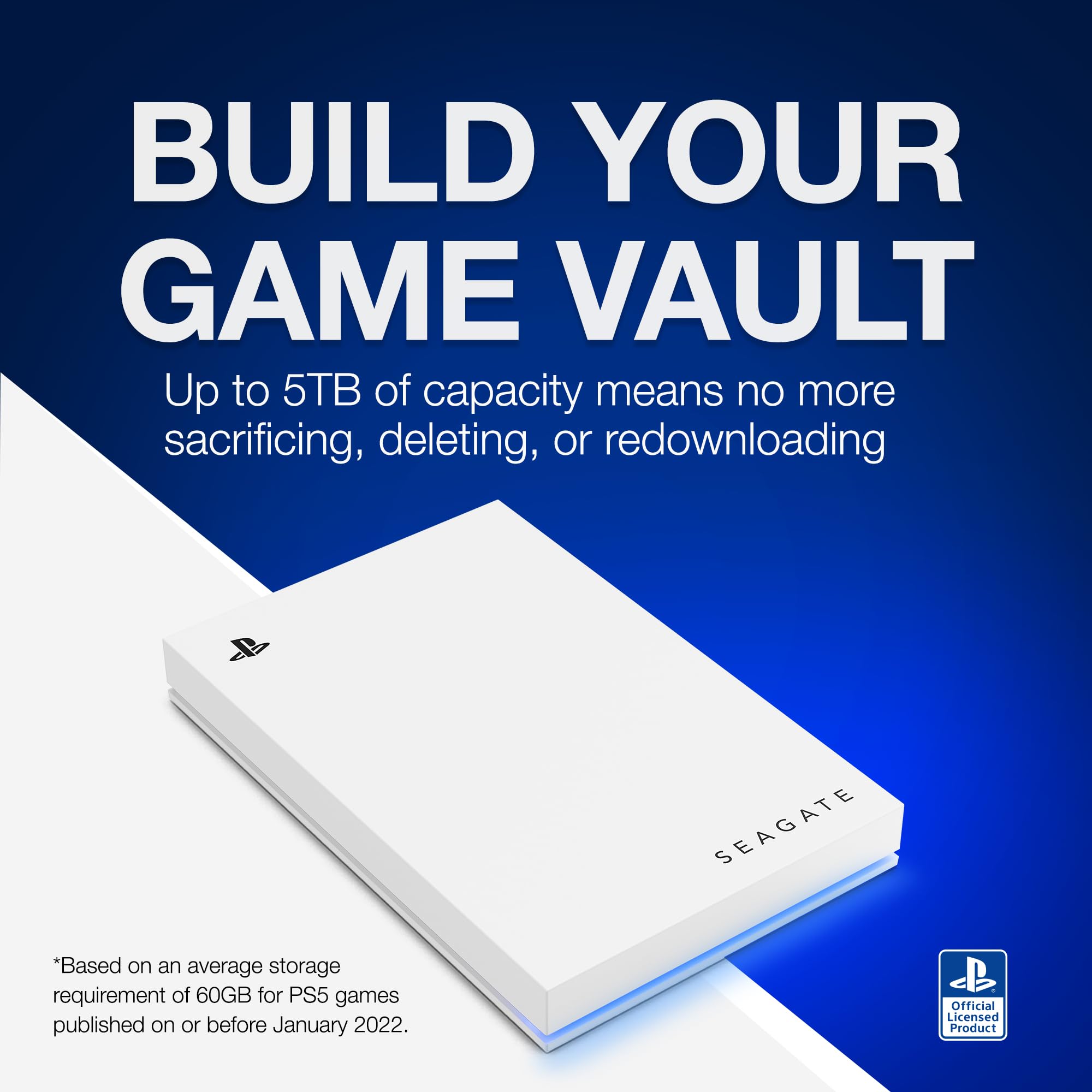 Hdd Externo Seagate Game Drive Para Ps5 5tb Usb 3.0 Azul - Carrefour