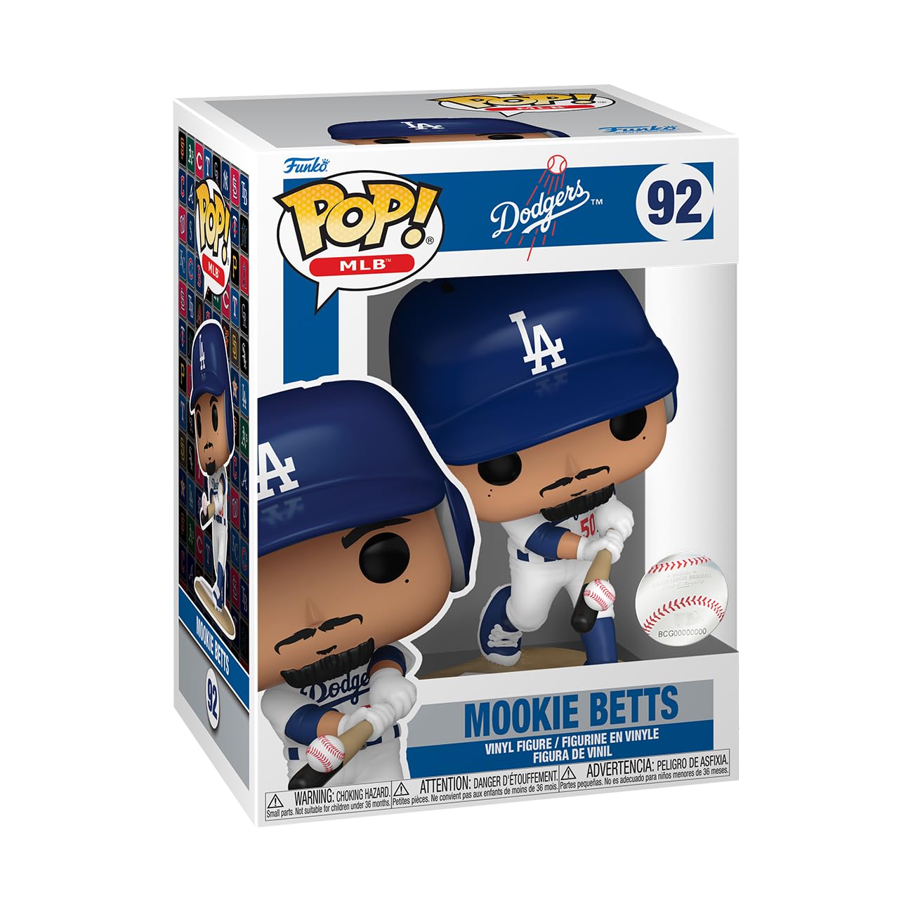【新品】Funko Pop! MLB 大谷翔平 BP&Mookie Betts Estatueta Funko Pop! Mlb: Dodgers - Mookie Betts 11,3 Cm - Carrefour