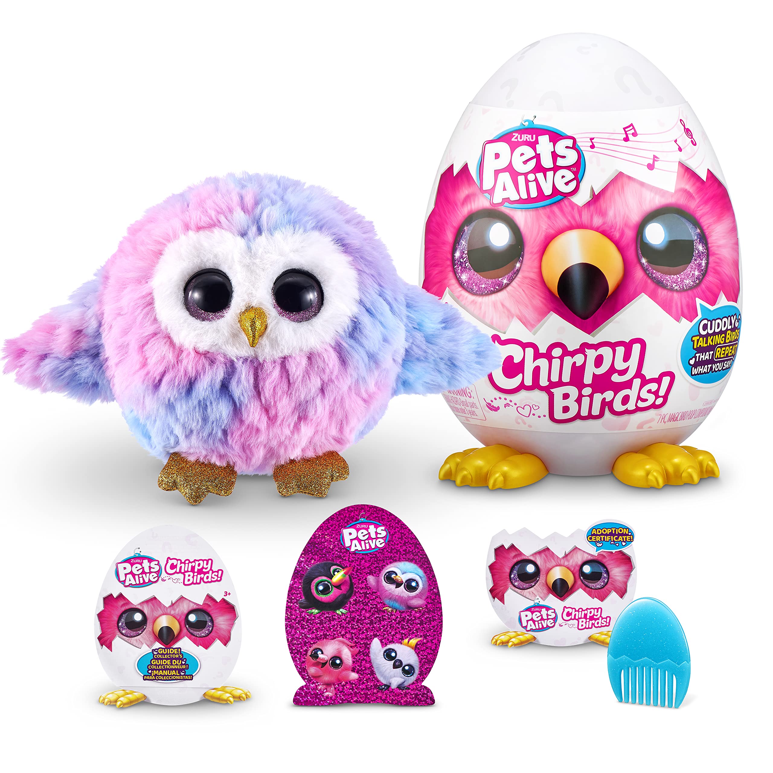 Electronic Pet Pets Alive Chirpy Birds (owl) Da Zuru Para Meninas