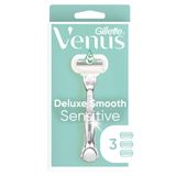 Razor Gillette Venus Deluxe Smooth Sensitive + 3 Recargas