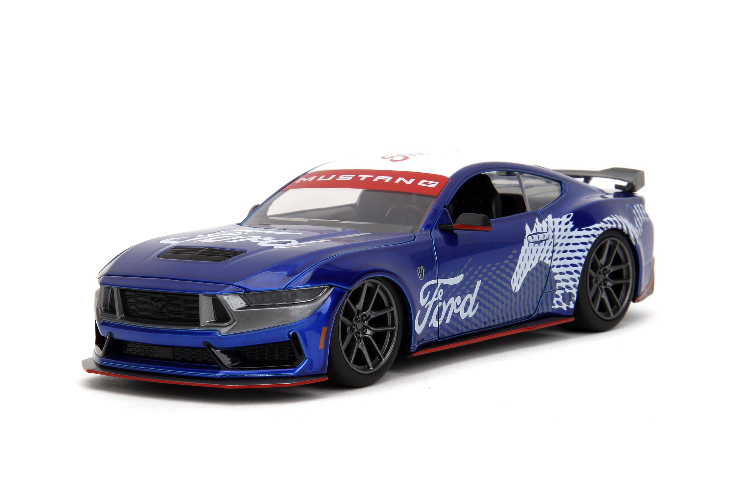 Modelo De Carro Jada Toys 2024 Ford Mustang Dark House 1/24