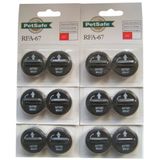Bateria Petsafe Rfa-67d Econômica De 6 Volts (12 Baterias)