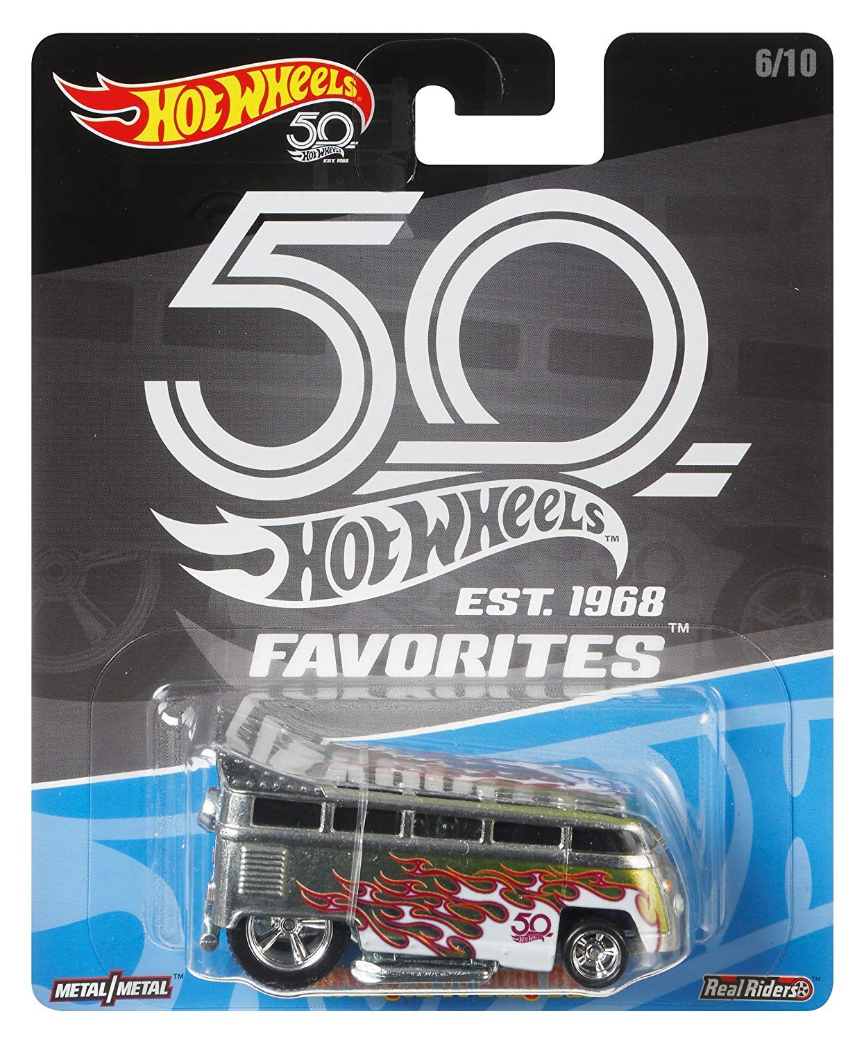 O 50º Aniversário Do Toy Hot Wheels Favorece O Volkswagen T1 Drag