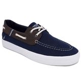 Sapato Nautica Malad Boat, Tênis Moderno Com Cadarço, Masculino, Azul Marinho 9,5