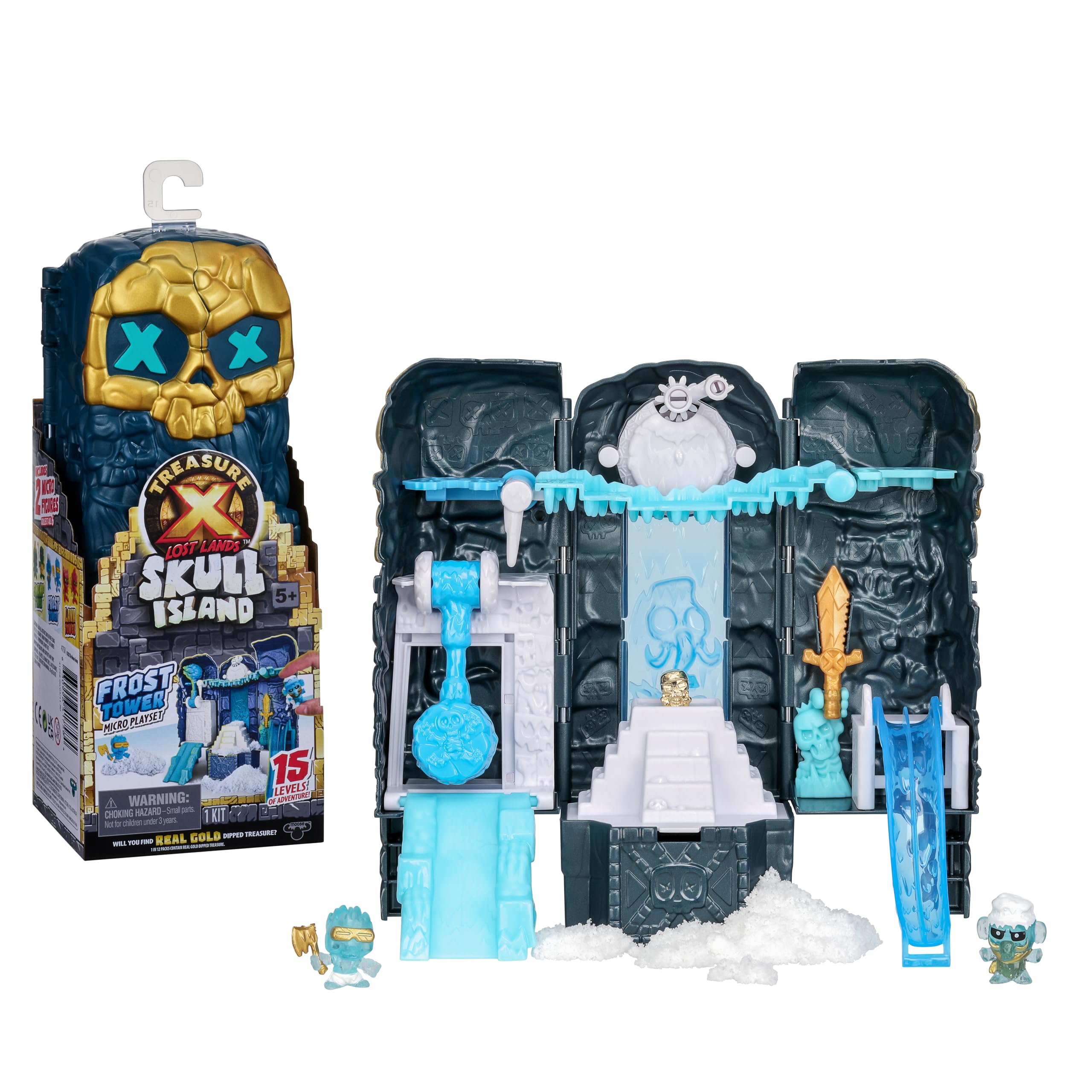 Conjunto De Jogos Treasure X Lost Lands Skull Island Frost Tower