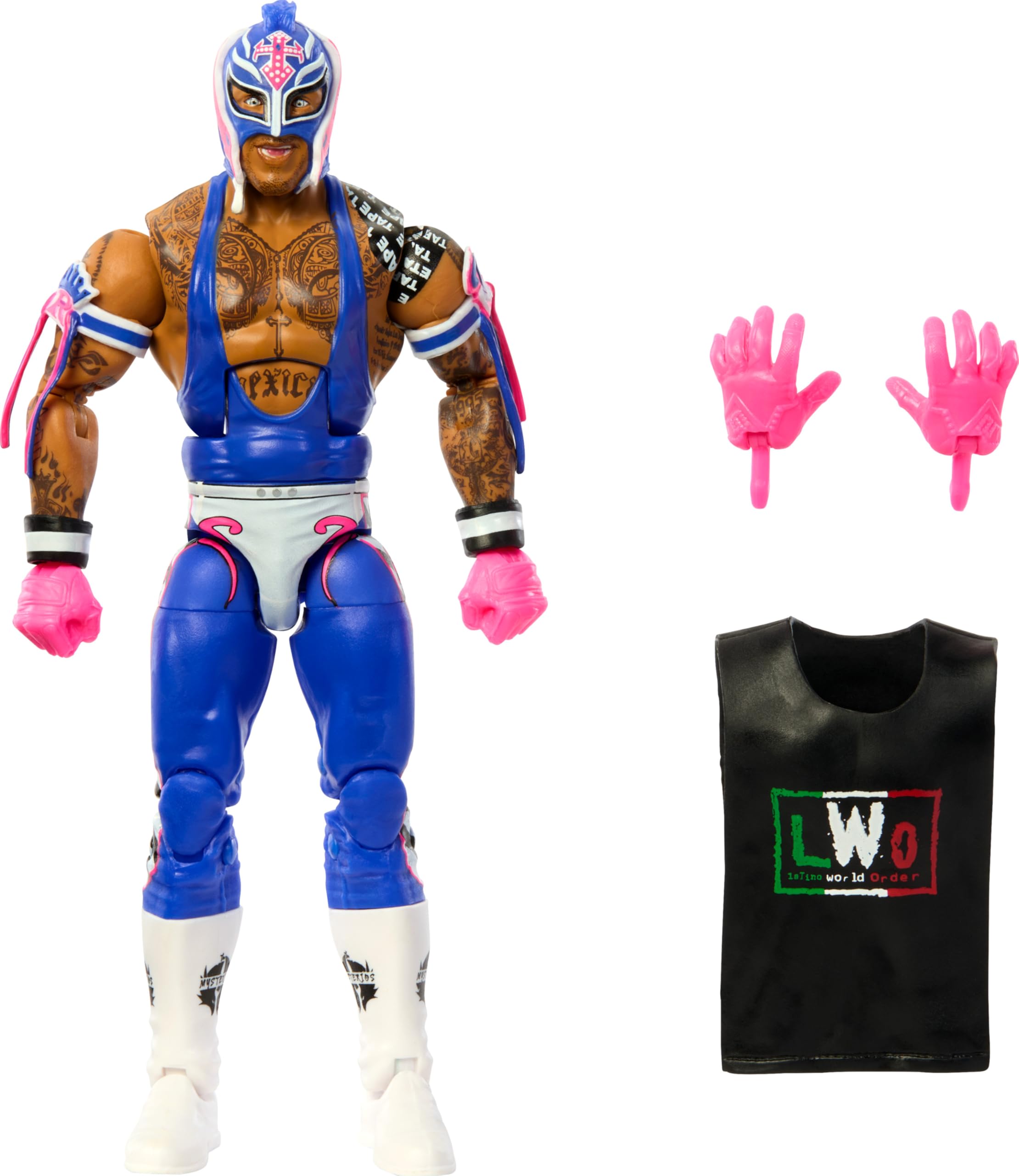 Boneco De Ação Mattel Wwe Top Picks Elite Rey Mysterio De 6