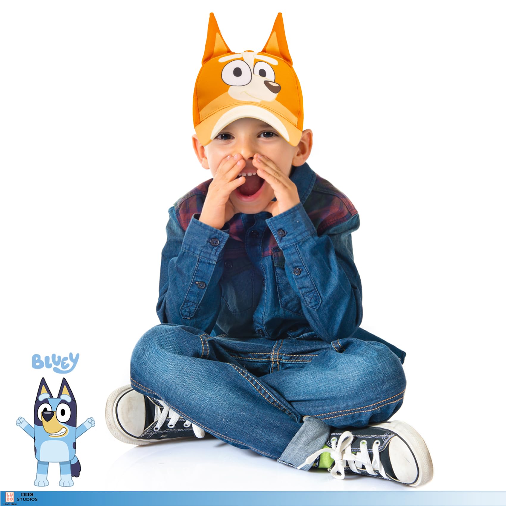 Boné Infantil Peecabe - Proteção Solar Para Bebês 1-5 Anos - Algodão Ajustável