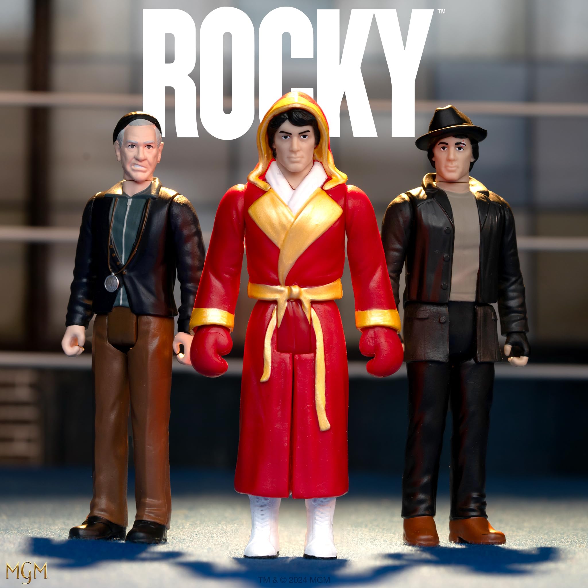 Figura De Ação Super7 Rocky Mickey, Filme Clássico De 9,5 Cm